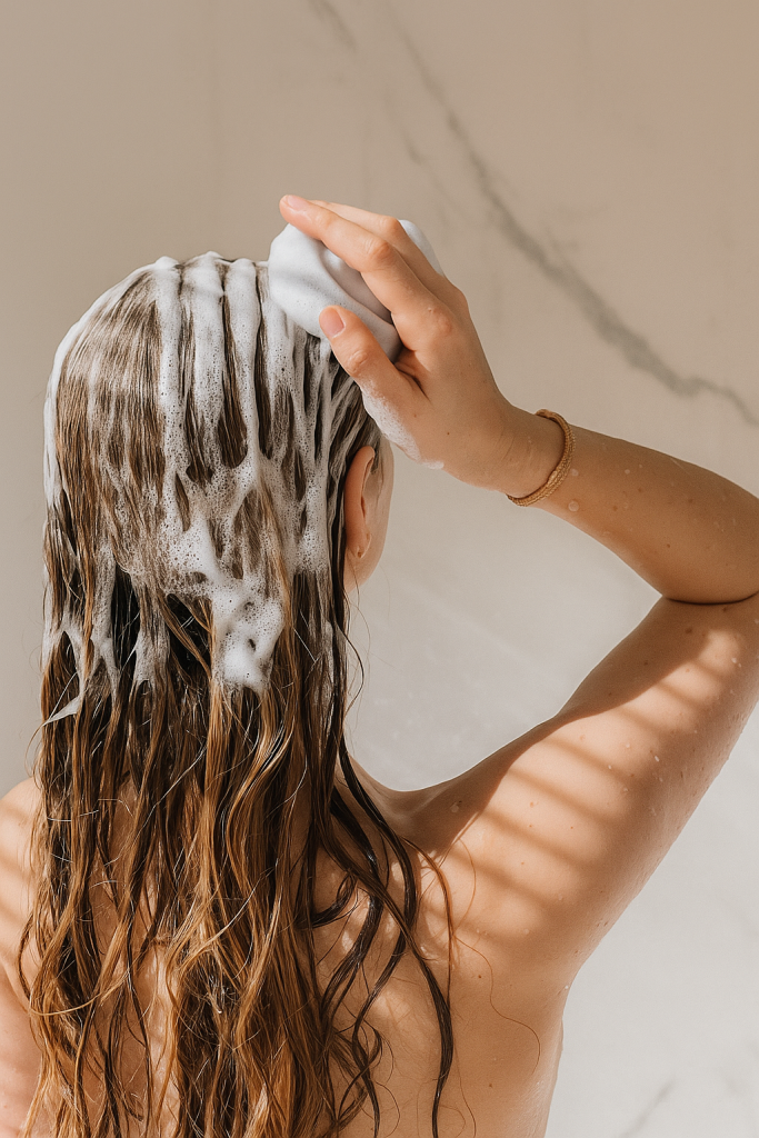 🧖‍♀️ Peeling skóry głowy przy przedłużaniu metodą afrohair – czy można? TAK, ale z głową!